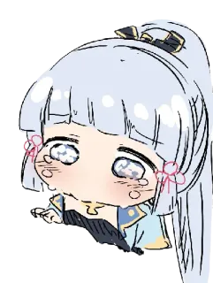 🥺 Anime Mädchen, weinend, traurig, Cartoon telegram sticker