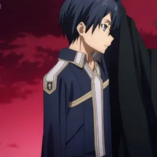 😔 Kirito Sword Art Online Anime, Sword Art Online, Kirito, Personaje de anime telegram sticker