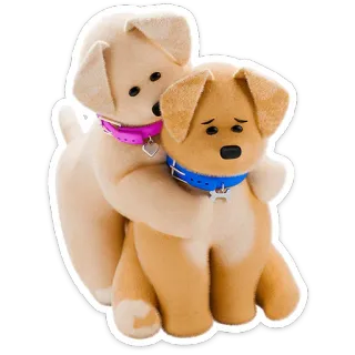 Ронни и Деля @stickers_vk telegram stickers