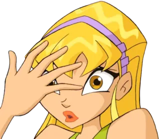 😳 Stella Winx Club Desenho animado, Revirar os olhos, Anime, Winx, Fada telegram sticker