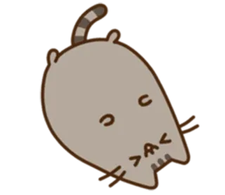 😚 Pusheen cat, cartoon, cute, pusheen, animal whatsapp sticker