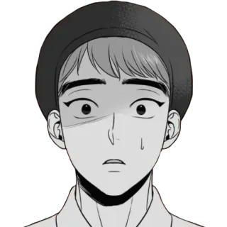 😧 มังงะ, อนิเมะ, ตัวละคร, ภาพเหมือน telegram sticker