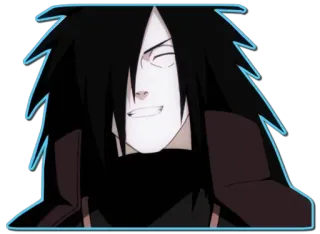 😁 Madara Uchiha Naruto Anime, Mangá, Ninja, Uchiha, Madara, Vilão, Naruto telegram sticker