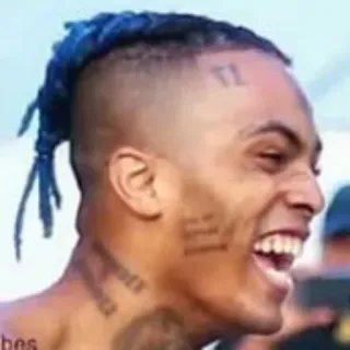 😂 XXXTentacion XXXTentacion, rappeur, musique, portrait telegram sticker
