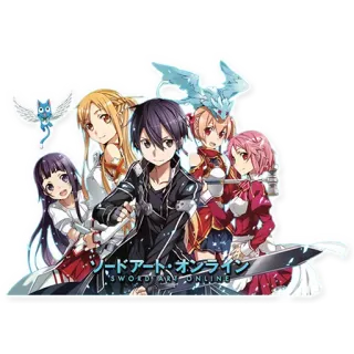 🕺 Sword Art Online ソードアート・オンライン
SWORD ART ONLINE 애니메이션, 검, 아트, 온라인, 만화, 캐릭터 telegram sticker