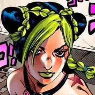 🧃 Jolyne Cujoh JoJo's Bizarre Adventure Jolyne, JoJo, Anime, Manga, Karakter, JoJo's Bizarre Adventure, Part 6, Stone Ocean telegram sticker