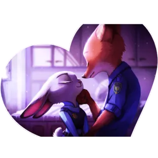 Зверополис/Zootopia telegram stickers