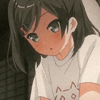 🌻 anime, girl, cute, cartoon, sticker telegram sticker