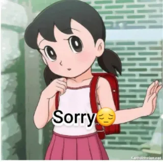 @stickersbag 💖 Nobita Doraemon telegram stickers