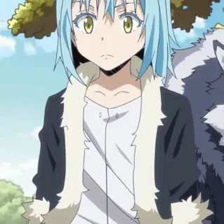 💎 Rimuru Tempest That Time I Got Reincarnated as a Slime Anime, Isekai, Fantasy, Rimuru, Slime telegram sticker
