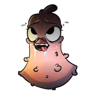 💦 desenho animado, personagem, engraçado, arte, ilustração telegram sticker