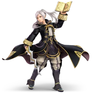 🧙‍♀ Robin Fire Emblem fire emblem, videogame, nintendo, robin, magiër, tacticus telegram sticker
