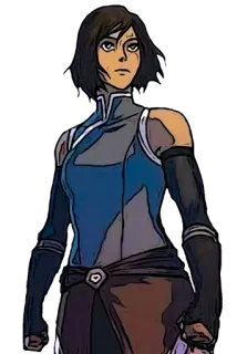 🫡 Korra The Legend of Korra Avatar, Korra, Die Legende von Korra, Nickelodeon, Zeichentrick, animiert whatsapp sticker
