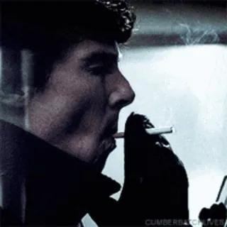 🚬 CUMBERBATCH.LIVES Mann, Zigarette, Rauchen, Schauspieler, Cumberbatch telegram sticker