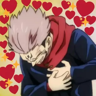 ❤️ Satoru Gojo Jujutsu Kaisen Anime, Amor, Gojo, Satoru, Corazones, Lindo, Rojo telegram sticker