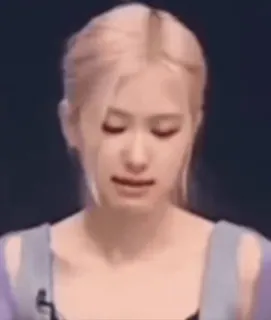😢 Rosé Rosé, 韩流, Blackpink, 歌手, 名人, 女性 whatsapp sticker
