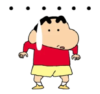 🤐 Shin-chan anime, cartoon, sticker, shin chan telegram sticker
