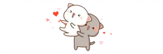 💞 น่ารัก, แมว, ความรัก, มิตรภาพ, ความรักใคร่ telegram sticker