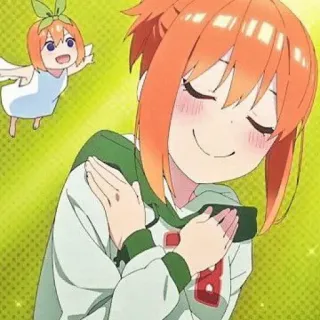🧩 Animé, Mignon, Fille, Joyeux, Dessin animé telegram sticker
