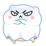 Ghost Hamster @TgEmojis telegram emojis 😒