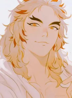 🔥 Rengoku Kyoujurou Demon Slayer アニメ, 鬼滅の刃, 煉獄, 杏寿郎 telegram sticker