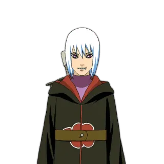 🥵 Kimmimaro Naruto อนิเมะ, นินจา, ตัวร้าย, คำสาป, กระดูก, คาถา whatsapp sticker