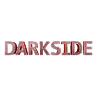 ⚫ DARKSIDE dark, side, darkside, text, red telegram sticker