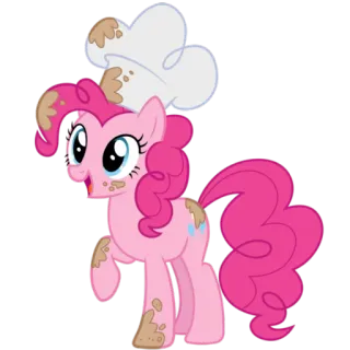 🍴 Pinkie Pie My Little Pony Мультфильм, Пони, Пинки Пай, My Little Pony, Милый, Анимированный telegram sticker
