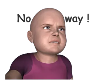 😠 Shut the hell up! shut up, annoyed, cartoon, text, sticker whatsapp sticker