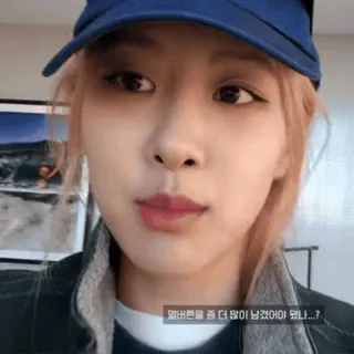 🍵 멜버른을 좀 더 많이 남겼어야 됐나...? femme, coréen, fille, selfie, rose, k-pop telegram sticker