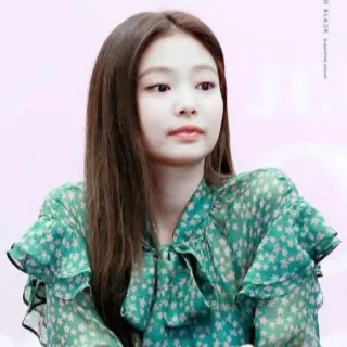 💚 Jennie Kim kpop, penyanyi, idola, korea, selebriti, wanita telegram sticker