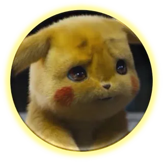 😭 Pikachu pokemon, pikachu, fofo, amarelo, desenho animado, anime telegram sticker