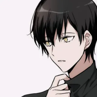 ✖️ anime, manga, character, boy, art, illustration telegram sticker