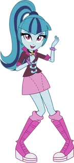 😏 Sonata Dusk My Little Pony: Equestria Girls การ์ตูน, อนิเมชั่น, น่ารัก, ผู้หญิง, แฟชั่น, Equestria Girls telegram sticker
