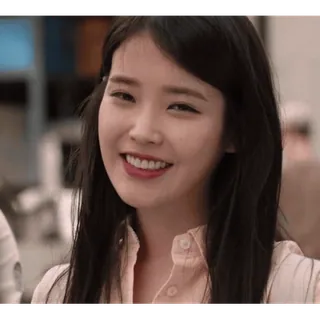 😍 IU korean, actress, singer, celebrity, smile telegram sticker