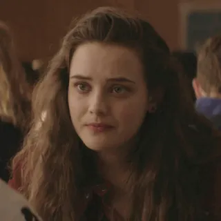 Katherine langford. telegram stickers