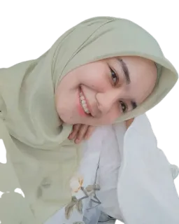 🔥 wanita, hijab, senyum, potret, kerudung, islam, muslim telegram sticker