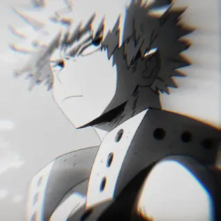 💥 Katsuki Bakugo My Hero Academia 动漫, 我的英雄学院, 爆豪, 爆豪胜己, 我英 telegram sticker