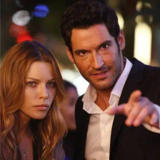 👇 Lucifer Lucifer, show, character, tv, actor telegram sticker