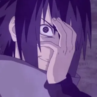 💙 Sasuke Naruto Sasuke Uchiha, Anime, Manga, Naruto, Sharingan telegram sticker