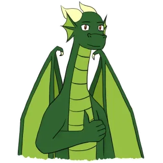 Little Dragon @stickersb2b telegram stickers
