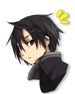 special pack "Kirito" by "NEZUMI" telegram stickers