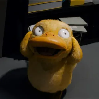 🤯 Psyduck pokemon, psyduck, anatra, giallo telegram sticker