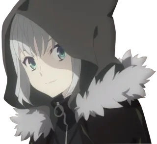 🙂 Аниме, Худи, Персонаж telegram sticker