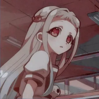 🍓 Nene Yashiro Toilet-bound Hanako-kun Аниме, Школьница, Манга, Каваий, Милый telegram sticker