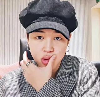 😄 Jimin kpop, jimin, bts, ca sĩ, thần tượng, người nổi tiếng, chân dung telegram sticker