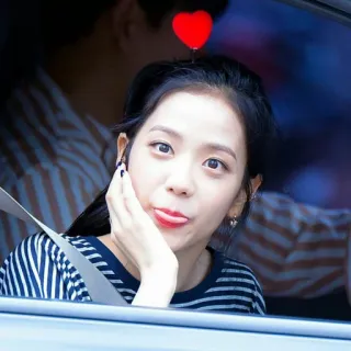 ❣ Jisoo kpop, idol, woman, singer, celebrity, cute telegram sticker