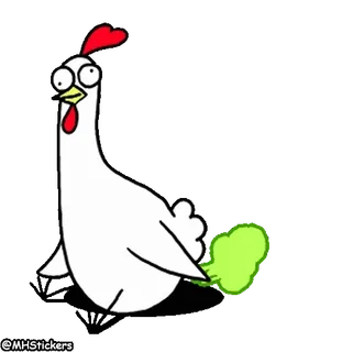 @MHStickers Chicken Bro 2 telegram stickers