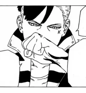 🪐 Kawaki Boruto 动漫, 漫画, 川木, 博人, 角色, 漫画, 贴纸 telegram sticker