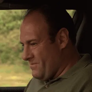 🙁 Tony Soprano The Sopranos telegram sticker